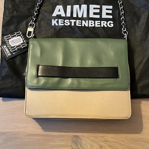 NWT Aimee Kestenberg Purse - Hunter Green - Picture 2 of 8